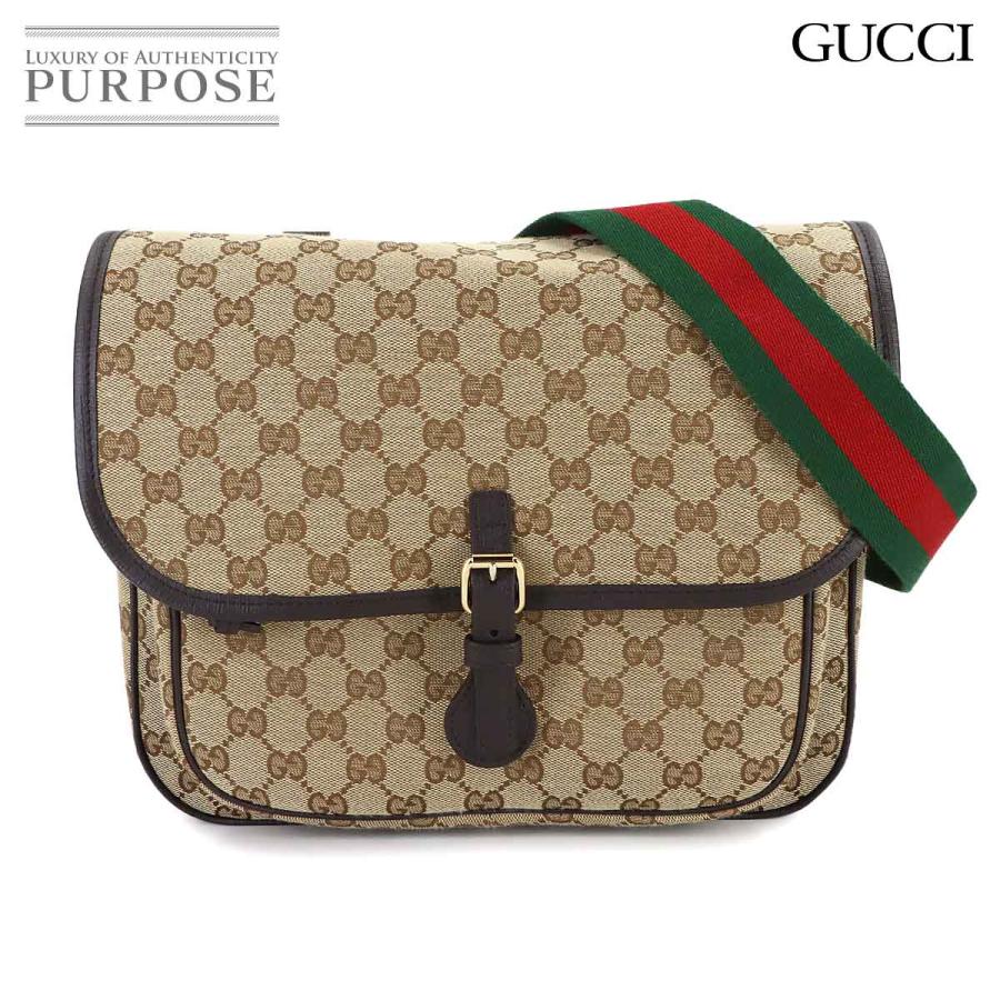 GUCCI（グッチ） 未使用 展示品 GUCCI GGキャンバス ショルダー バッグ