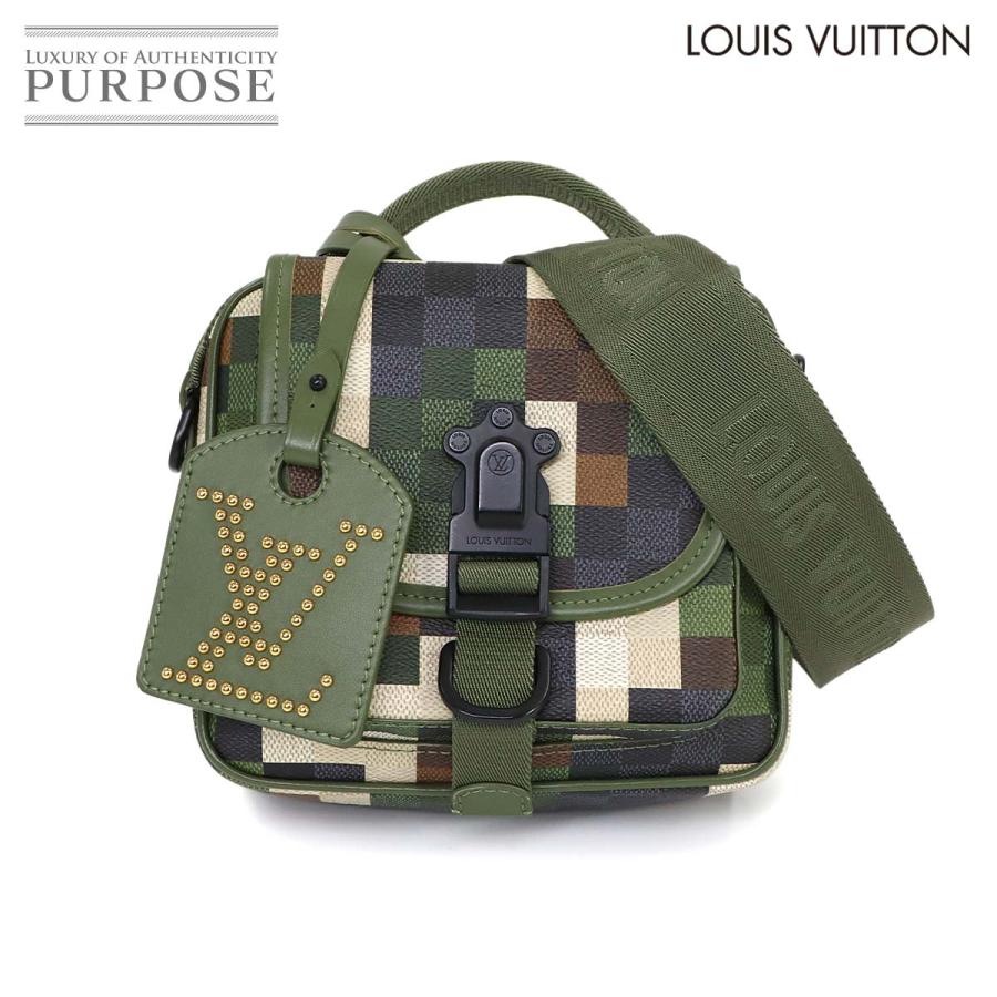 未使用 展示品 ルイ ヴィトン LOUIS VUITTON ダモフラージュ クエスト メッセンジャー 2way ショルダー バッグ グリーン M24450 90322841 LOUIS VUITTON（ルイ・ヴィトン） 未使用 展示品 ルイ ヴィトン ダモ