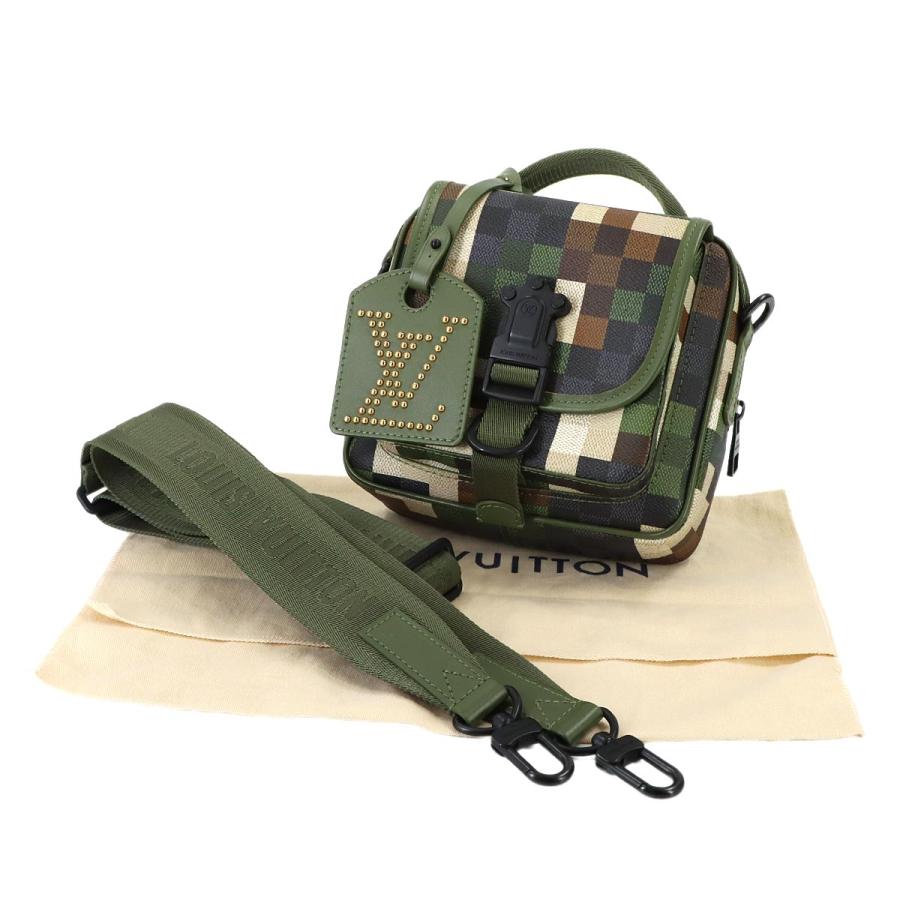未使用 展示品 ルイ ヴィトン LOUIS VUITTON ダモフラージュ クエスト メッセンジャー 2way ショルダー バッグ グリーン M24450 90322841 LOUIS VUITTON（ルイ・ヴィトン） 未使用 展示品 ルイ ヴィトン ダモ