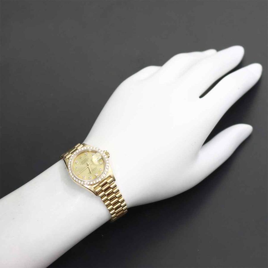 ROLEX（ロレックス） デイトジャスト 69138G 9番 ダイヤベゼル