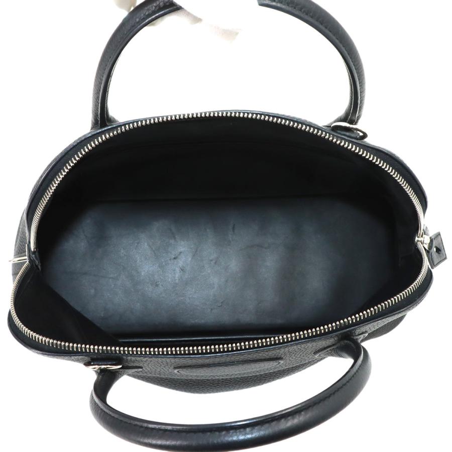 エルメス HERMES ボリード 31 2way ハンド ショルダー バッグ トリヨンクレマンス ブラック X刻印 シルバー 金具 Bolide 31 90322921の画像