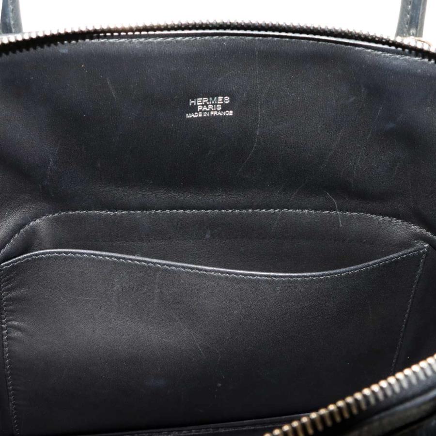 エルメス HERMES ボリード 31 2way ハンド ショルダー バッグ トリヨンクレマンス ブラック X刻印 シルバー 金具 Bolide 31 90322921の画像