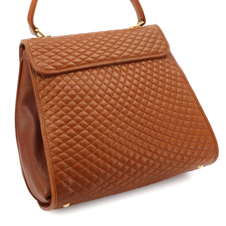 Bally（バリー） キルティング 2way ハンド ショルダー バッグ レザー 