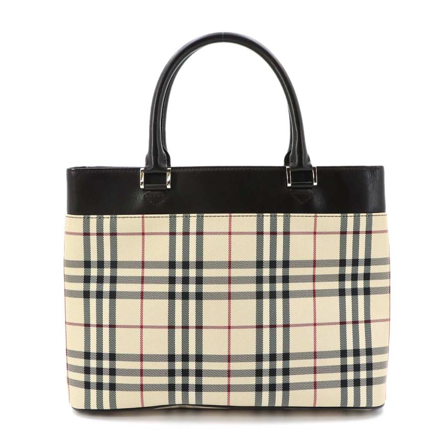 BURBERRY（バーバリー） ノバチェック ハンド バッグ キャンバス