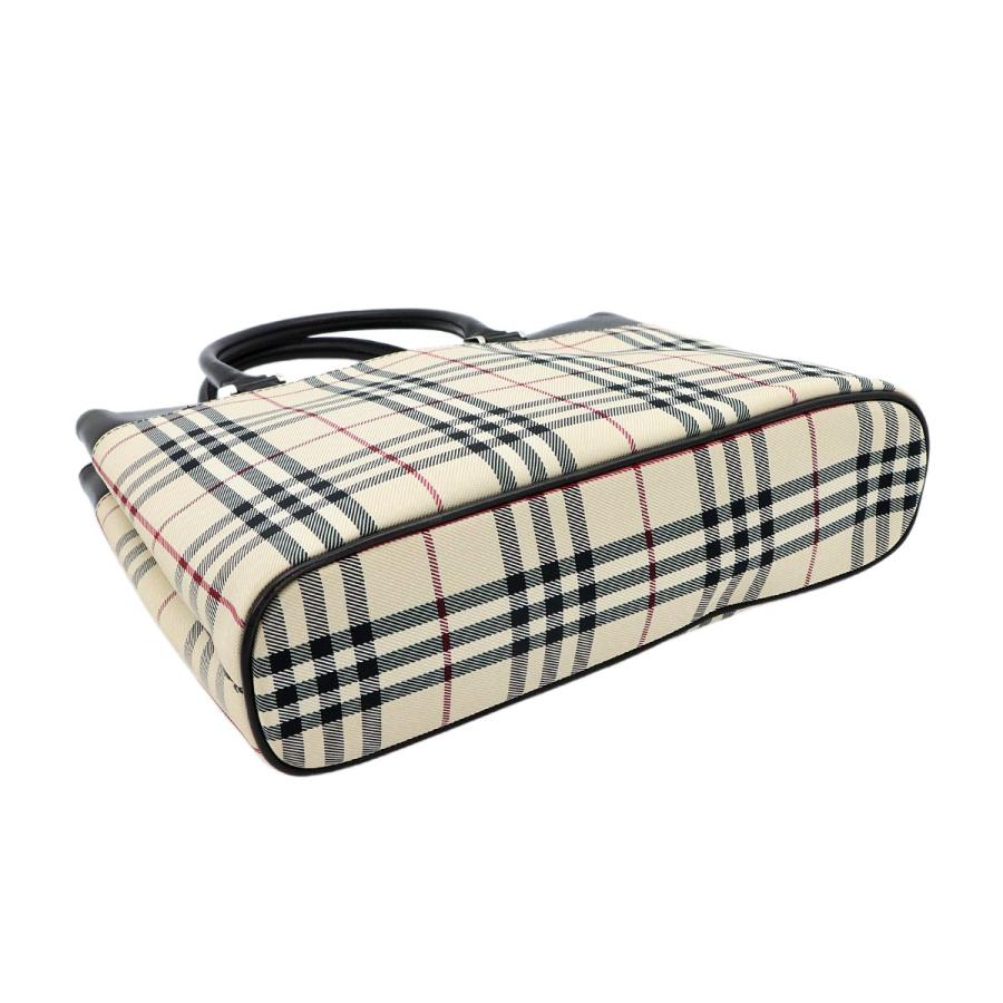 BURBERRY（バーバリー） ノバチェック ハンド バッグ キャンバス