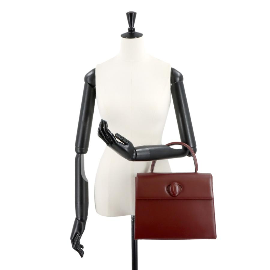 Cartier（カルティエ） 新品同様 マストライン ハンド バッグ レザー
