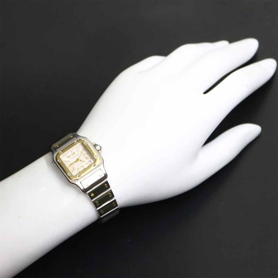 Cartier（カルティエ） サントスガルベSM コンビ W20045C4 20周年記念