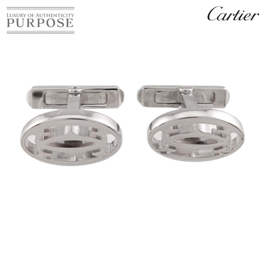 Cartier（カルティエ） ドゥーブルC ドゥ カフス SV シルバー ロゴ 2C