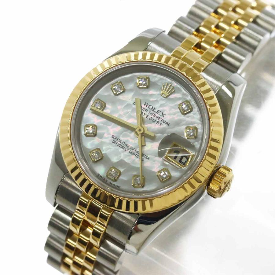 ROLEX（ロレックス） デイトジャスト コンビ 179173NG D番 レディース