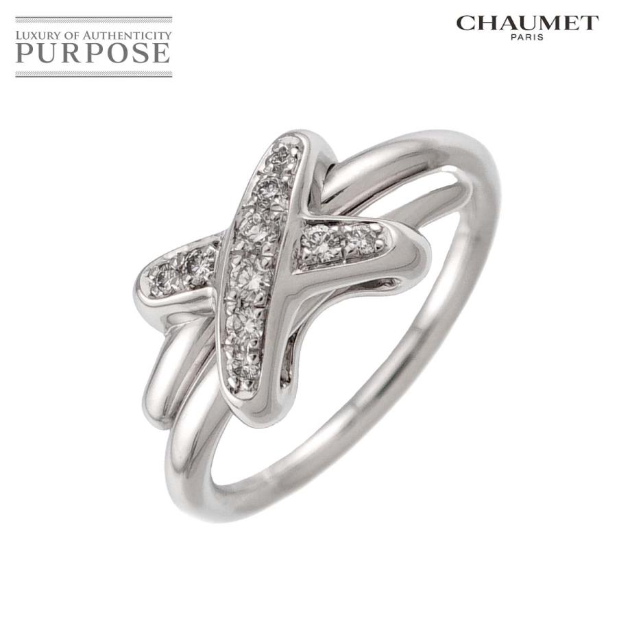 Chaumet ショーメ　リアン　ダイヤ　リング　指輪　ホワイトゴールド　49 CHAUMET（ショーメ） ジュ ドゥ リアン #49 リング ダイヤ K18 WG