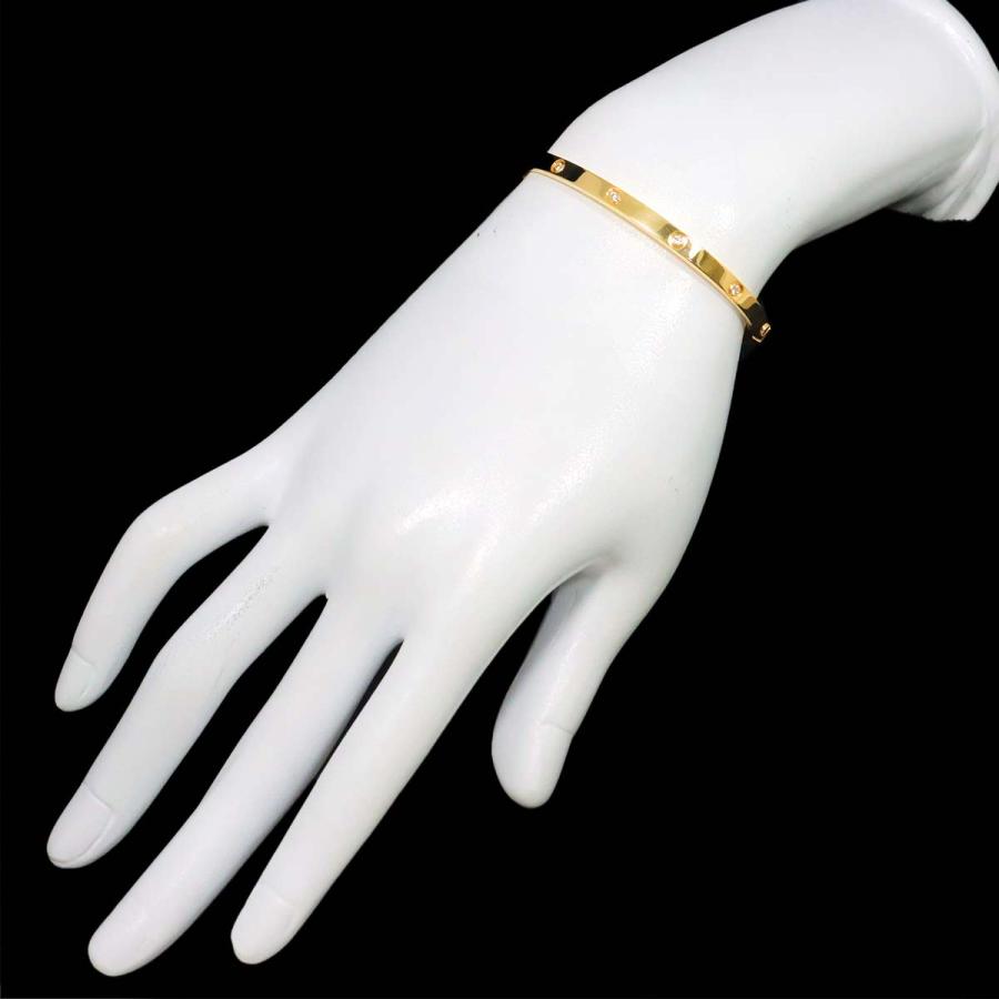 Cartier（カルティエ） ラブ ブレス スモール SM フル ダイヤ #16 K18