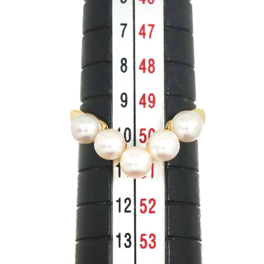 Bubu　TASAKI タサキ プチパール リング ベビーパール 10号 TASAKI（タサキ） TASAKI 10号 リング ベビーパール 4.1-3.9mm K18 YG
