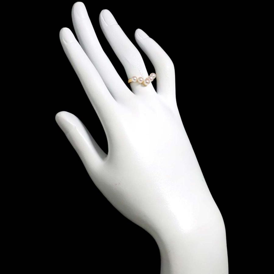 TASAKI（タサキ） TASAKI 10号 リング ベビーパール 4.1-3.9mm K18 YG