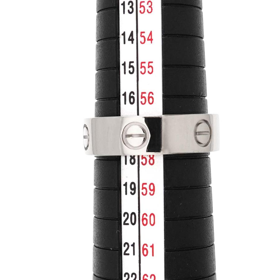 Cartier（カルティエ） ラブ #58 リング K18 WG ホワイトゴールド 750