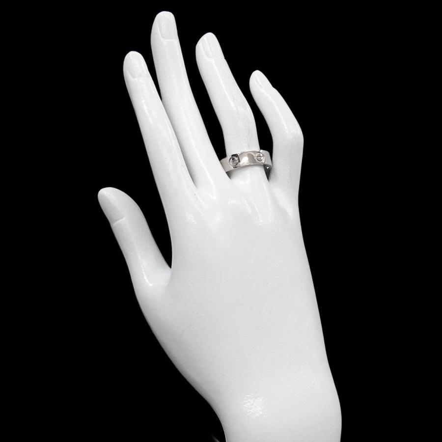 カルティエ LOVE リング 58 Cartier（カルティエ） ラブ #58 リング K18 WG ホワイトゴールド 750