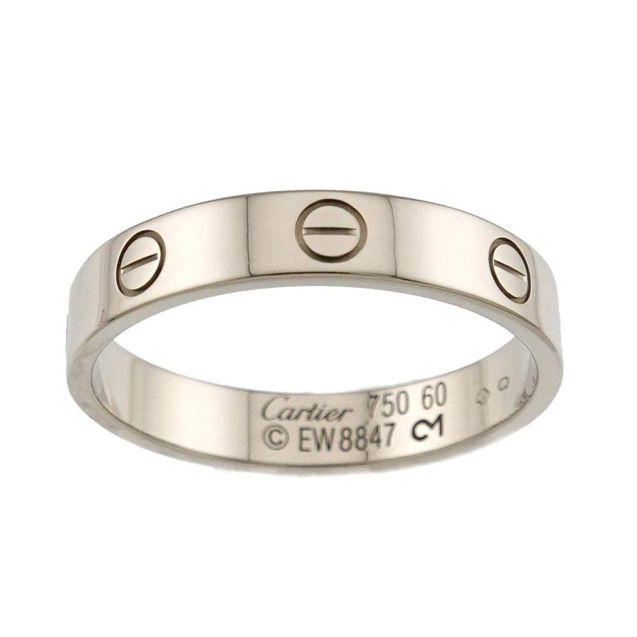Cartier（カルティエ） ミニラブ #60 リング K18 WG ホワイトゴールド 