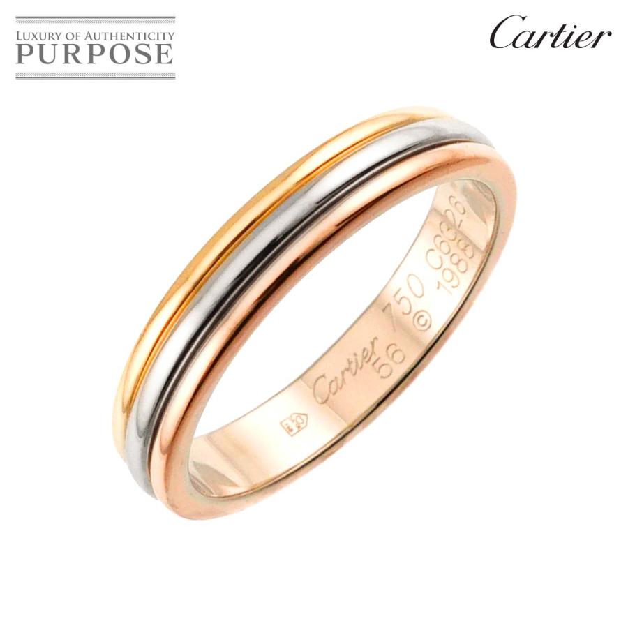 Cartier（カルティエ） ヴァンドーム #56 リング K18 YG WG PG スリー