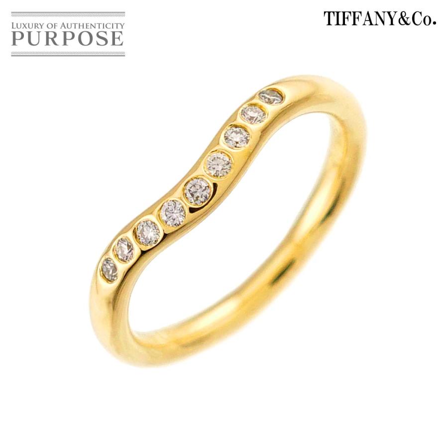 TIFFANY&Co.（ティファニー） カーブド バンド 5.5号 リング ダイヤ