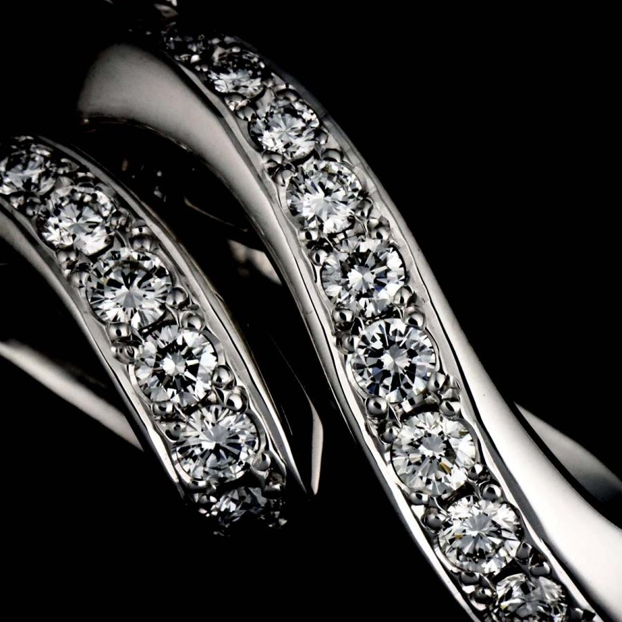 MIKIMOTO（ミキモト） ダイヤ 0.19ct/0.14ct ネックレス 40cm K18 WG