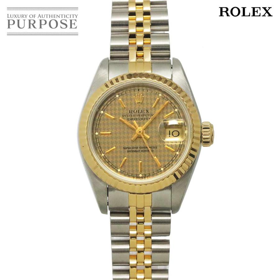 ROLEX（ロレックス） デイトジャスト コンビ 69173 E番 ハウンズ 