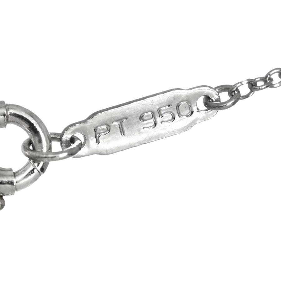 ティファニー Ptダイヤモンドネックレス プラチナ ソリティア TIFFANY&Co.（ティファニー） ソリティア ダイヤ ネックレス 41cm Pt