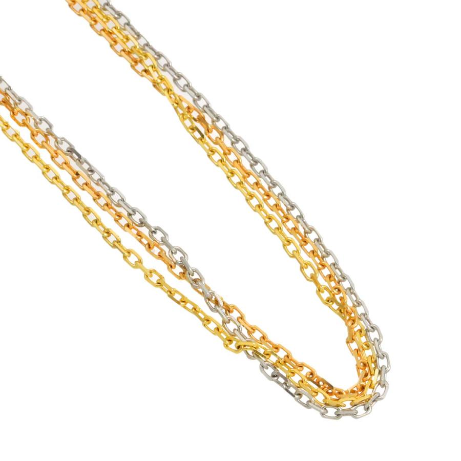 Cartier（カルティエ） トリニティ チェーン ネックレス 55.5cm K18 YG