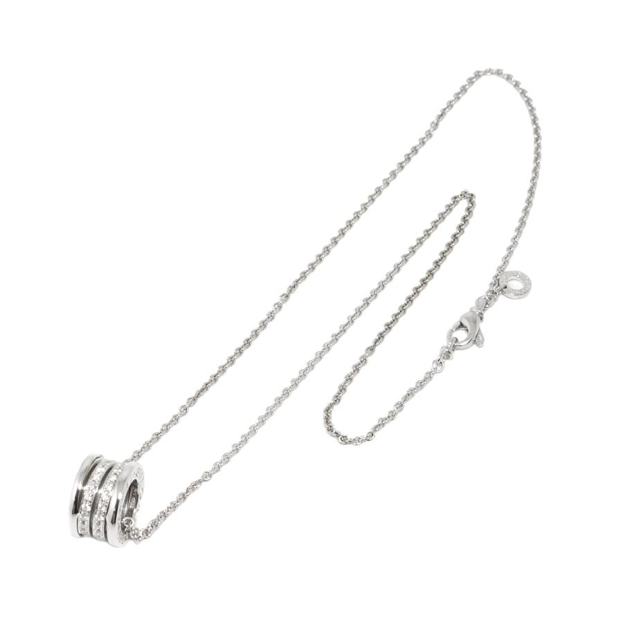BVLGARI（ブルガリ） ビーゼロワン パヴェ ダイヤ ネックレス 40cm K18