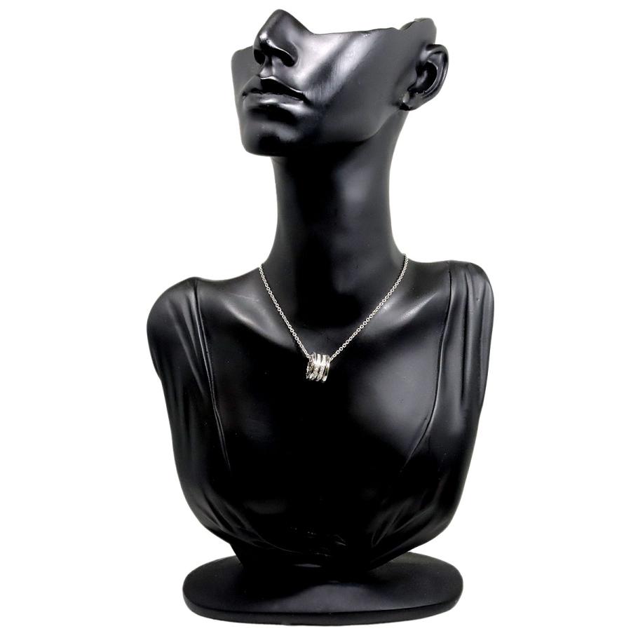 BVLGARI（ブルガリ） ビーゼロワン パヴェ ダイヤ ネックレス 40cm K18