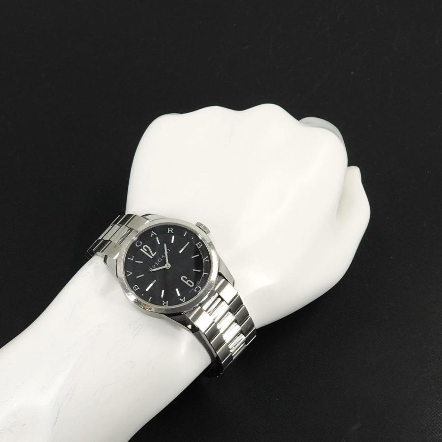 BVLGARI（ブルガリ） ソロテンポ ST37S メンズ 腕時計 ブラック