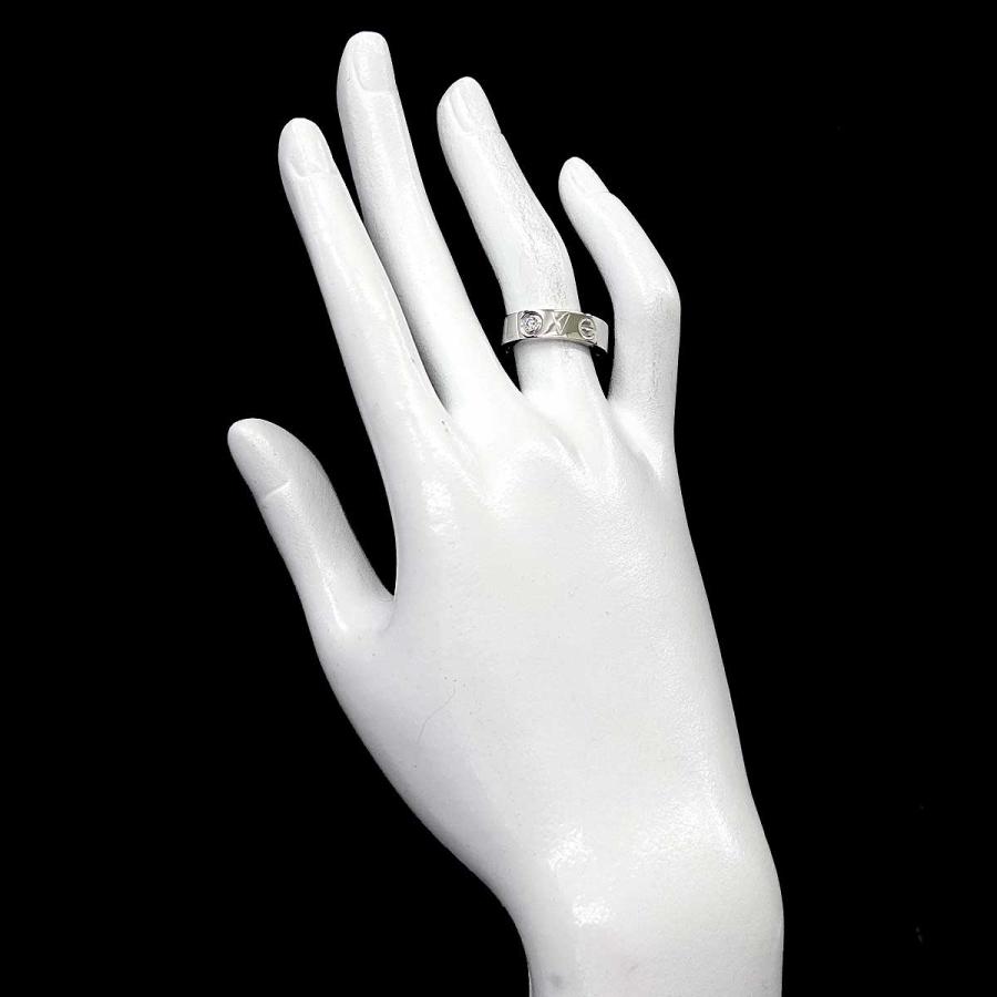 Cartier（カルティエ） ラブ #53 リング ダイヤ 1P K18 WG 750 2006年