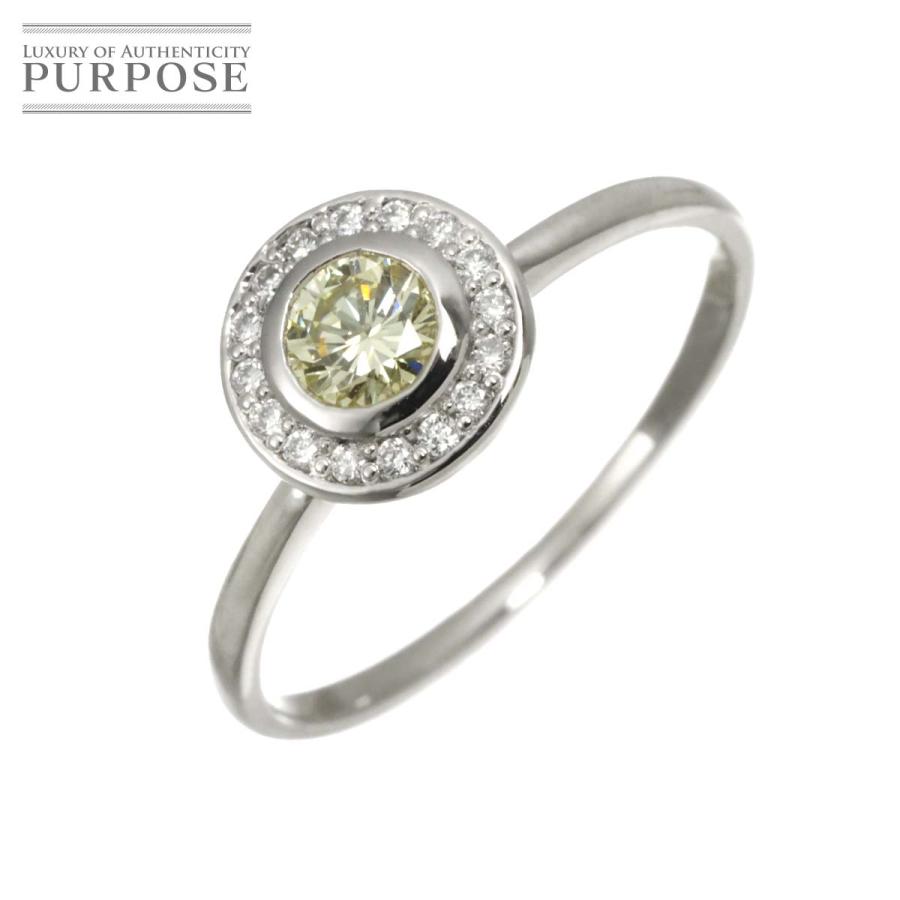 リング 9.5号 ダイヤ 0.252ct/0.07ct Pt プラチナ 指輪 Diamond Ring 