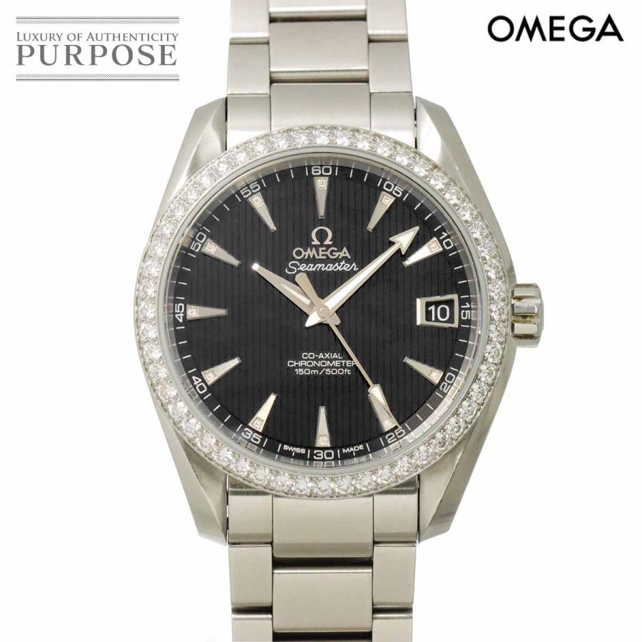 オメガ OMEGA シーマスター アクアテラ コーアクシャル 231 15 39 21 51 001 腕時計 11P ダイヤ デイト 自動巻き Seamaster 90323754 OMEGA（オメガ） シーマスター アクアテラ コーアクシャル 231 15 39