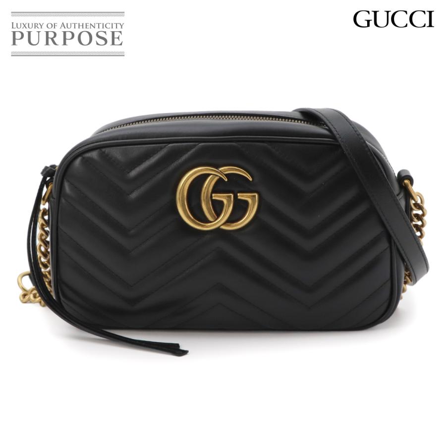 GUCCI（グッチ） 新品同様 GUCCI GGマーモント チェーン ショルダー