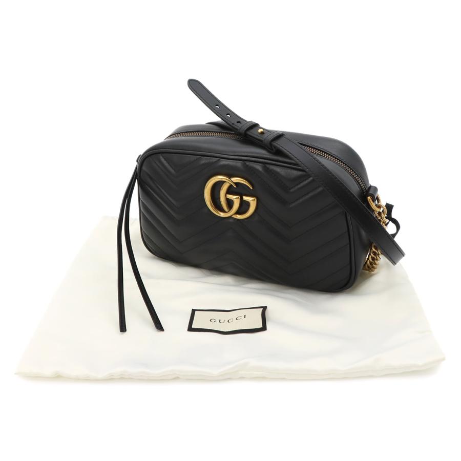 GUCCI（グッチ） 新品同様 GUCCI GGマーモント チェーン ショルダー