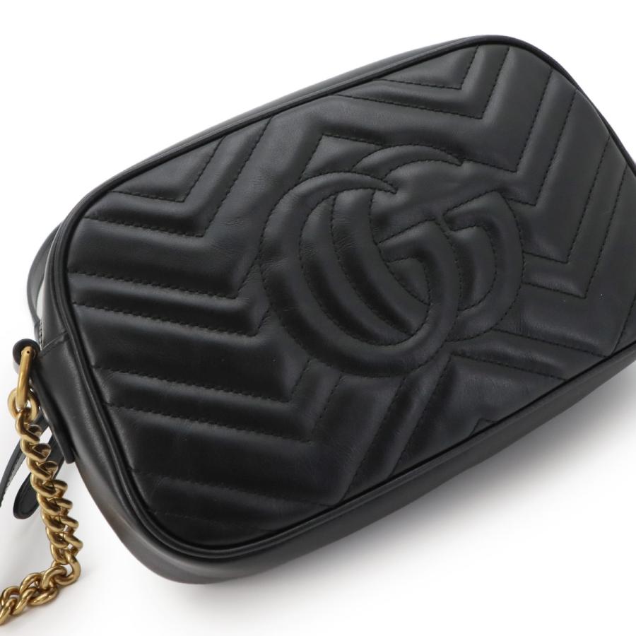 GUCCI（グッチ） 新品同様 GUCCI GGマーモント チェーン ショルダー