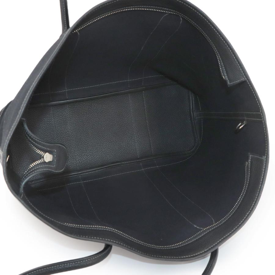 エルメス　ガーデンジップMM HERMES（エルメス） 美品 ガーデンジップ MM トート バッグ トワル