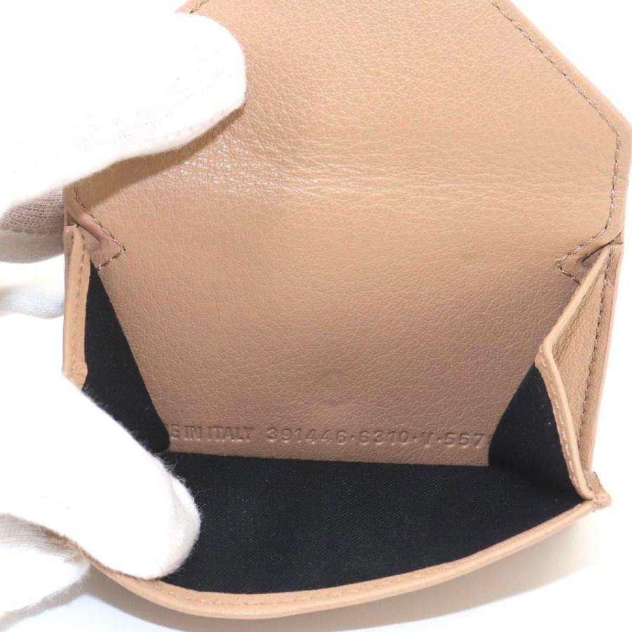 BALENCIAGA（バレンシアガ） ペーパー ミニ ウォレット 三つ折り 財布