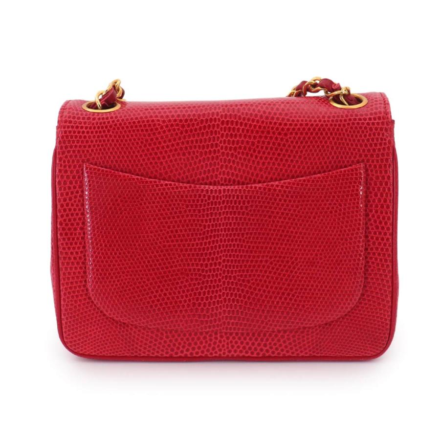CHANEL（シャネル） 新品同様 リザード チェーン ショルダー バッグ