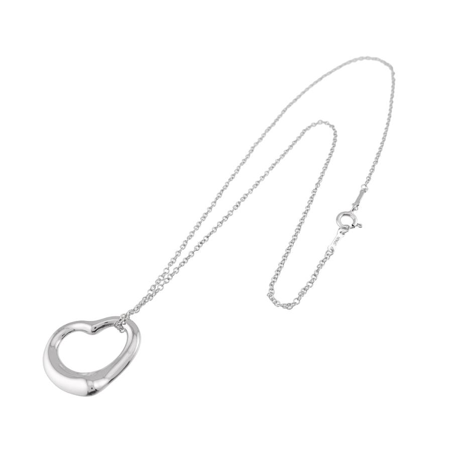 TIFFANY&Co.（ティファニー） オープンハート ネックレス 幅22mm 42cm