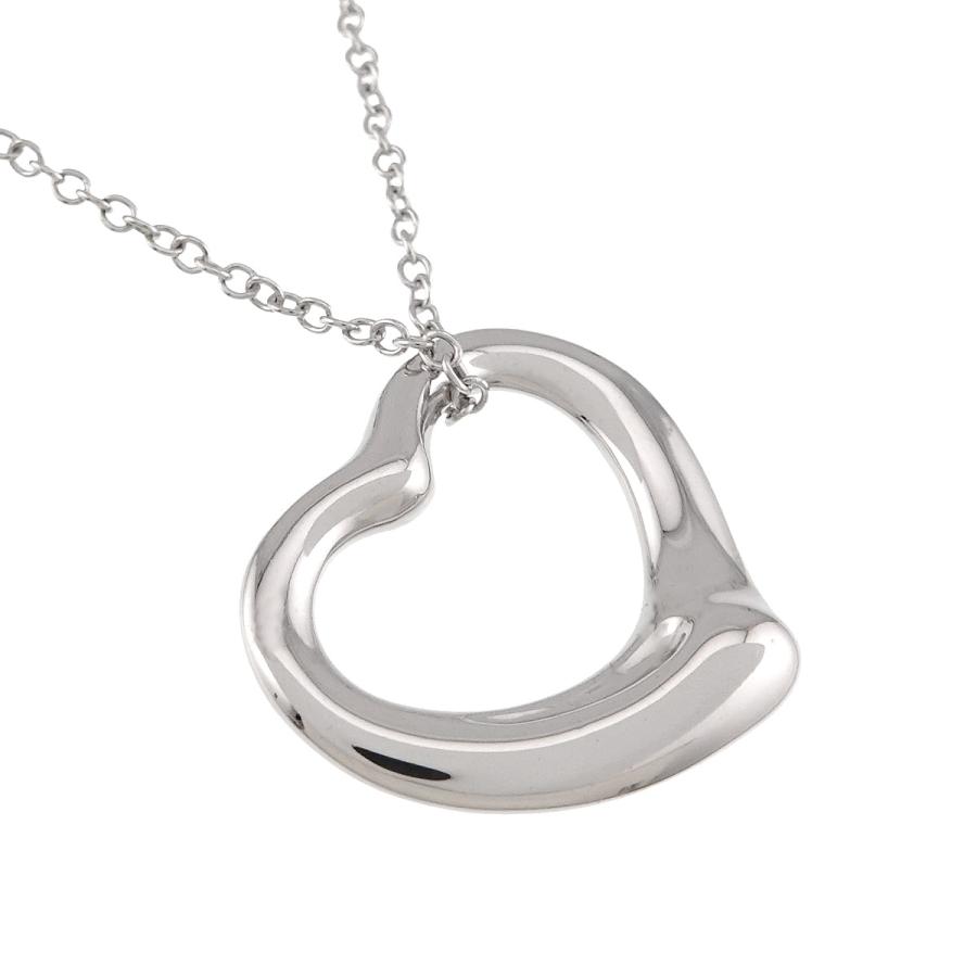 TIFFANY&Co.（ティファニー） オープンハート ネックレス 幅22mm 42cm