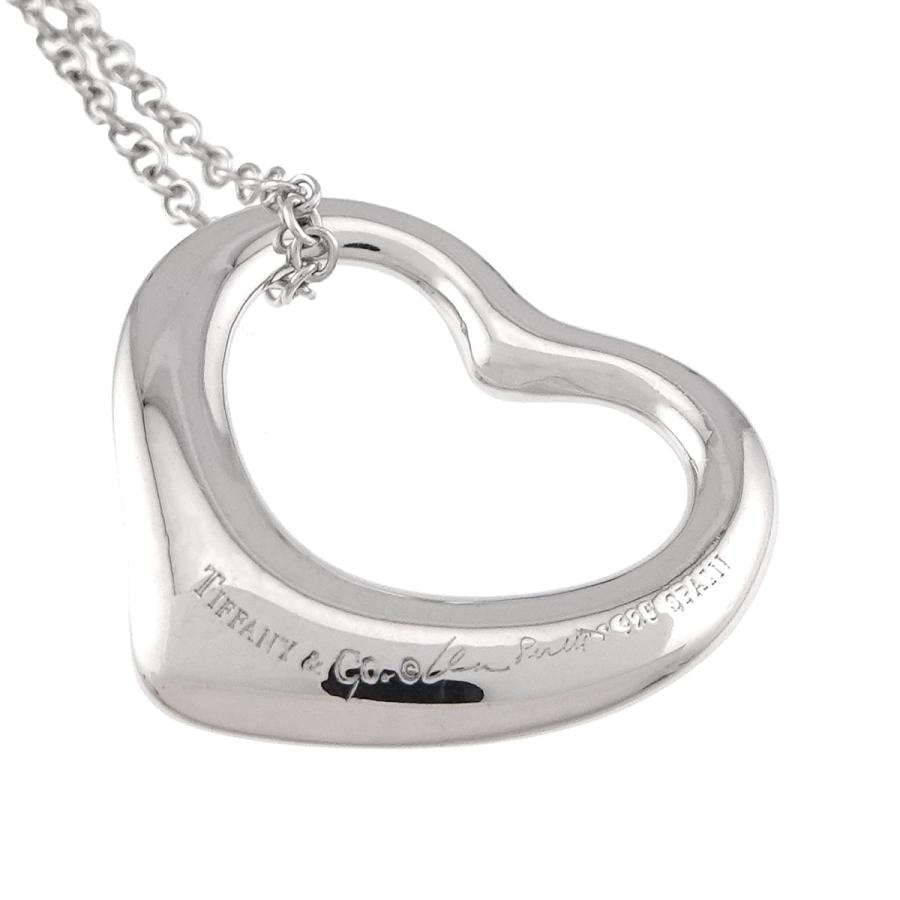 TIFFANY&Co.（ティファニー） オープンハート ネックレス 幅22mm 42cm