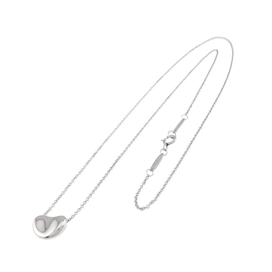 ビーン プラチナネックレス TIFFANY&Co.（ティファニー） ビーン ネックレス 40cm Pt プラチナ