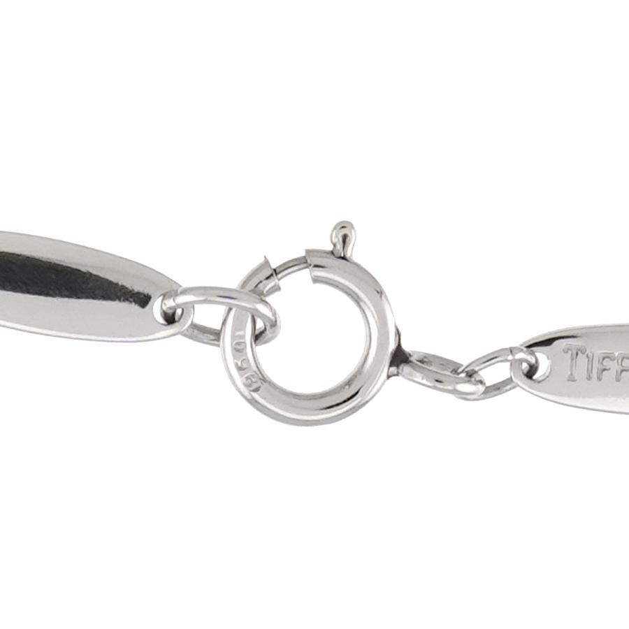 TIFFANY&Co.（ティファニー） ビーン ネックレス 40cm Pt プラチナ