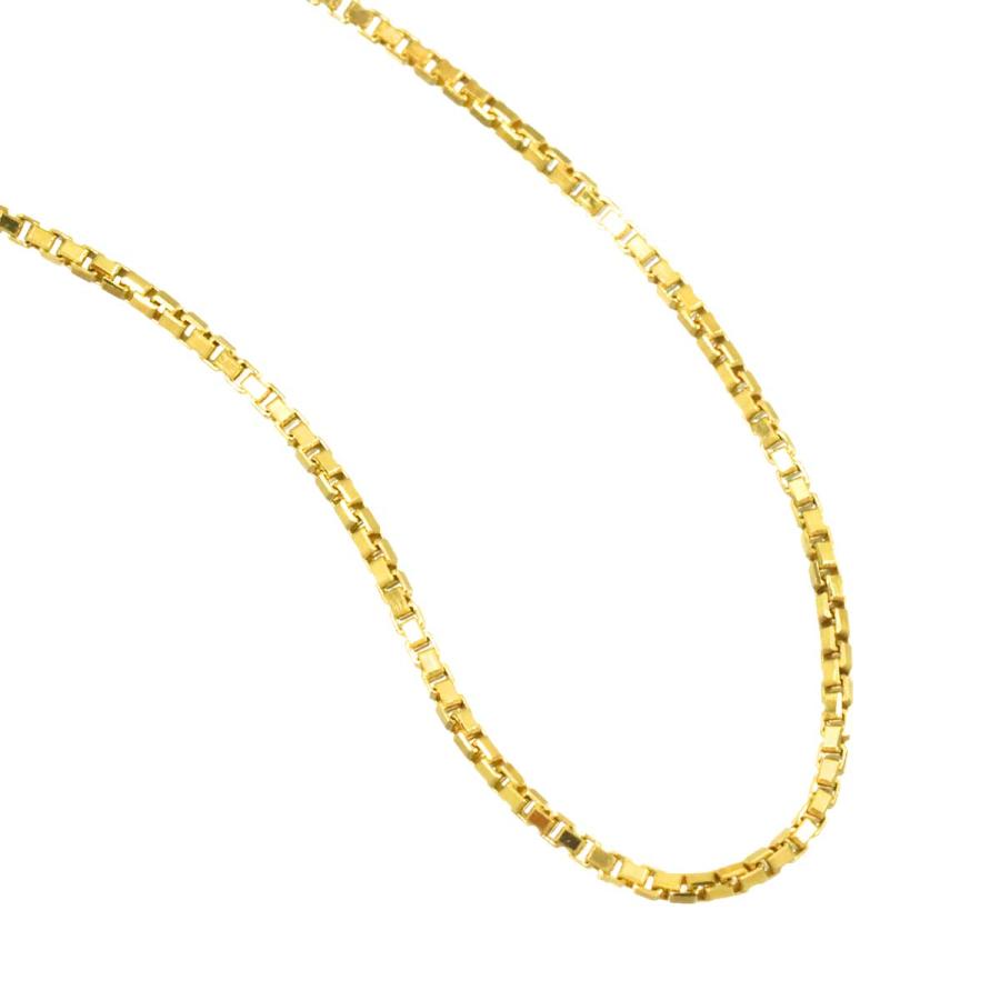 K18 YG ベネチアン ネックレス 40cm イエローゴールド 750 Necklace