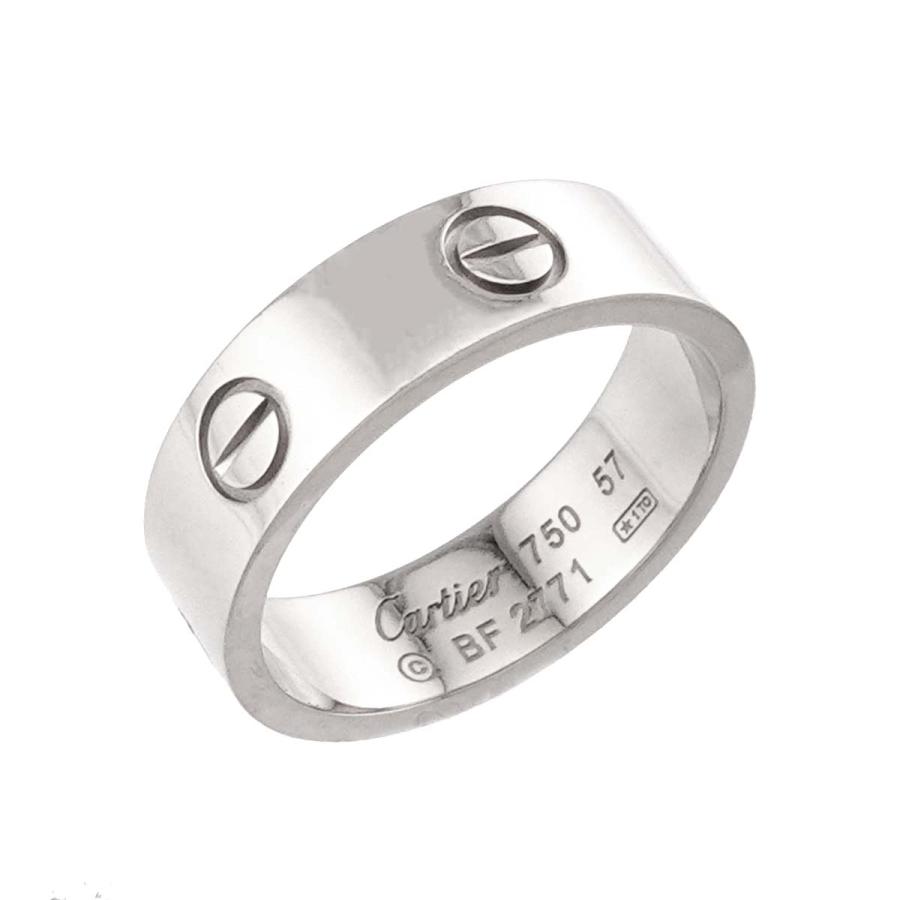 Cartier（カルティエ） ラブ #57 リング K18 WG ホワイトゴールド 750