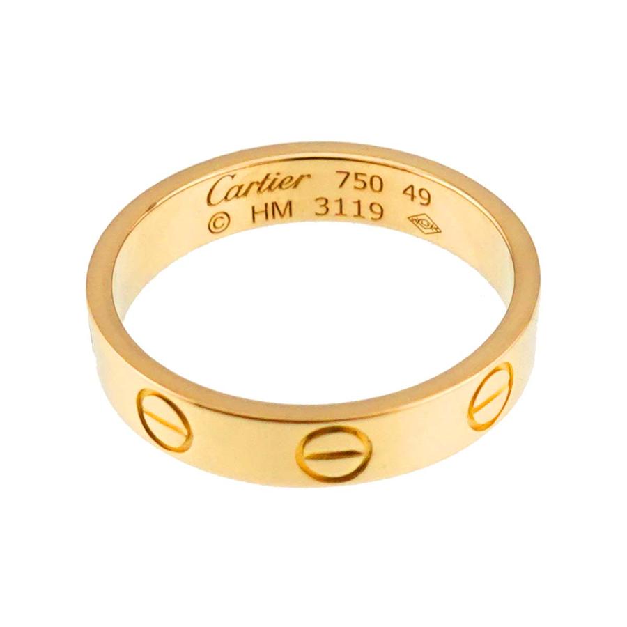 Cartier（カルティエ） ミニラブ #49 リング K18 YG イエローゴールド