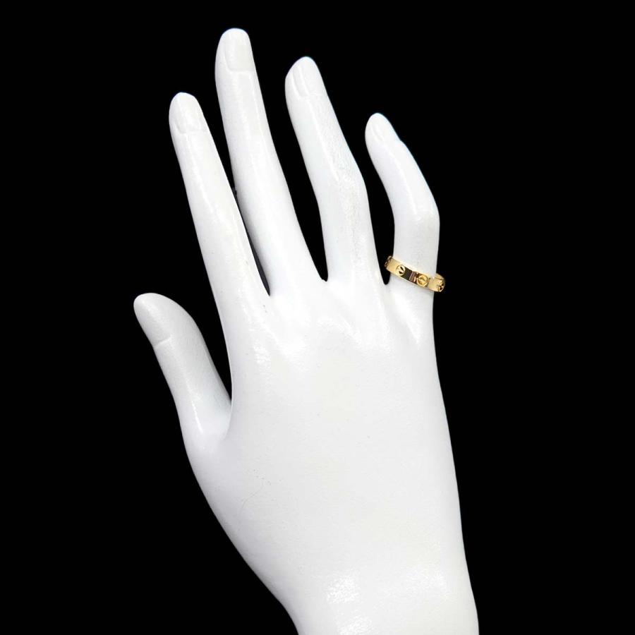 カルティエ　ミニラブリング　K18 YG #49 Cartier（カルティエ） ミニラブ #49 リング K18 YG イエローゴールド
