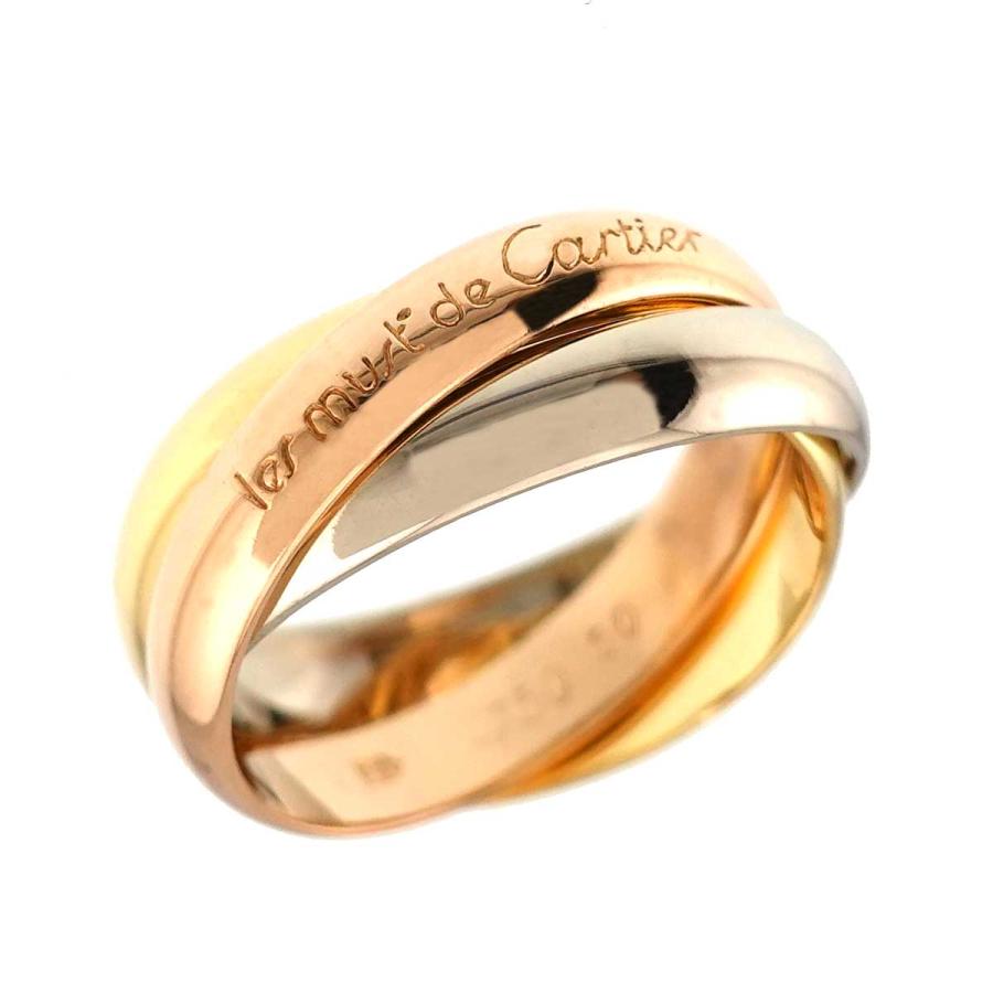 Cartier（カルティエ） トリニティ ミディアム MM #50 リング K18 YG 