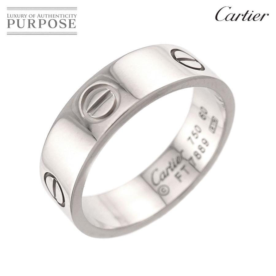Cartier（カルティエ） ラブ #60 リング K18 WG ホワイトゴールド 750