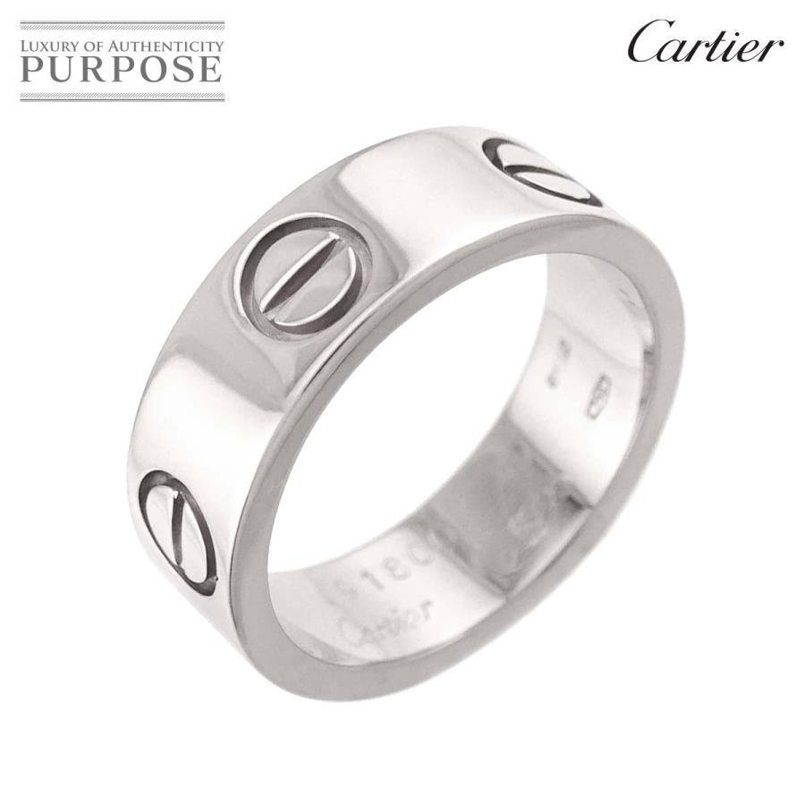 Cartier（カルティエ） ラブ #47 リング K18 WG ホワイトゴールド 750